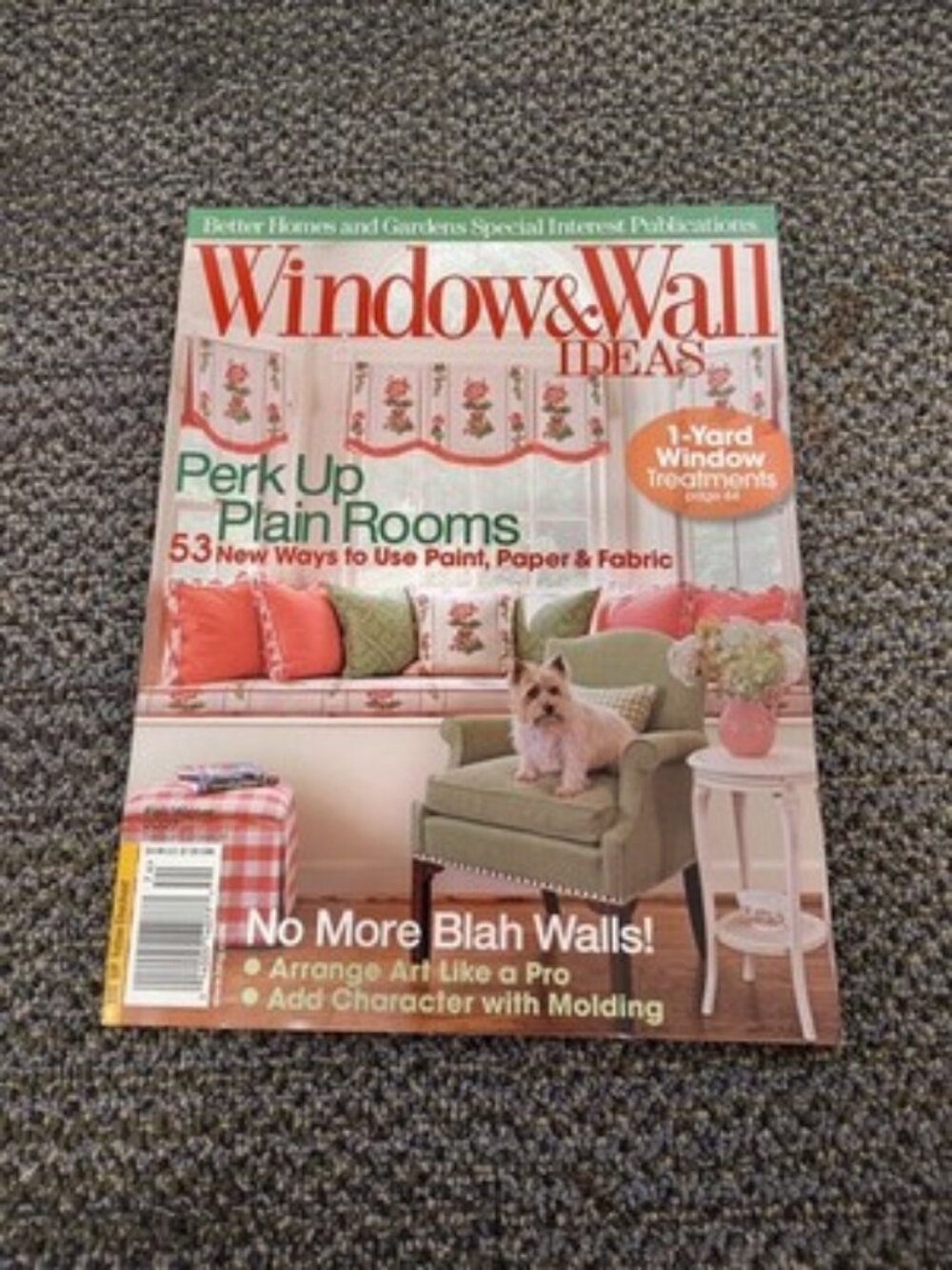 BH&G WINDOW & WALL IDEAS Fall/winter 2007. Perk Up Plain Rooms